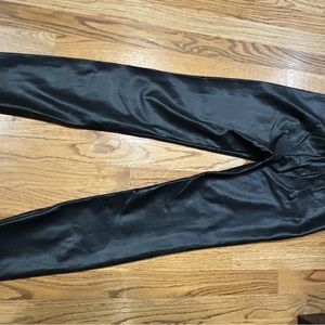 Zara vegan leather Pants, Sz Small